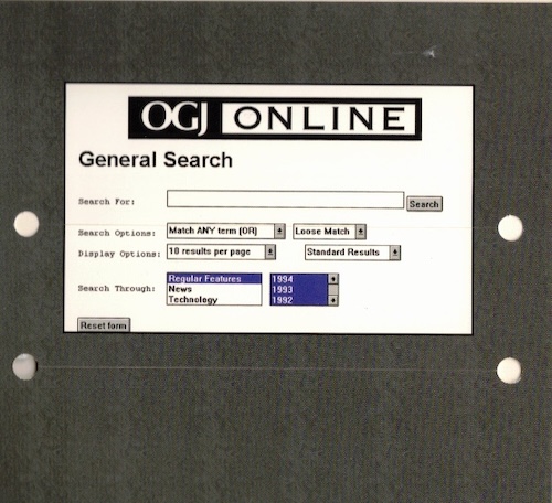 OGJ Online General Search