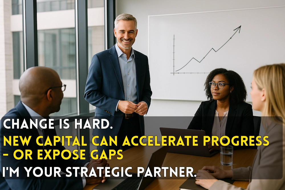 New capital can accelerate progress - or expose gaps.