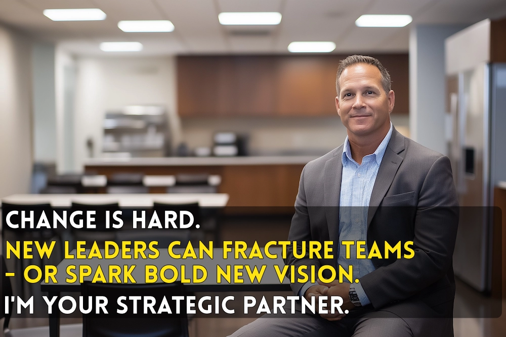 New leaders can fracture teams - or spark bold new vision.